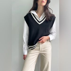 Oak + Fort Sweater Vest (US S)